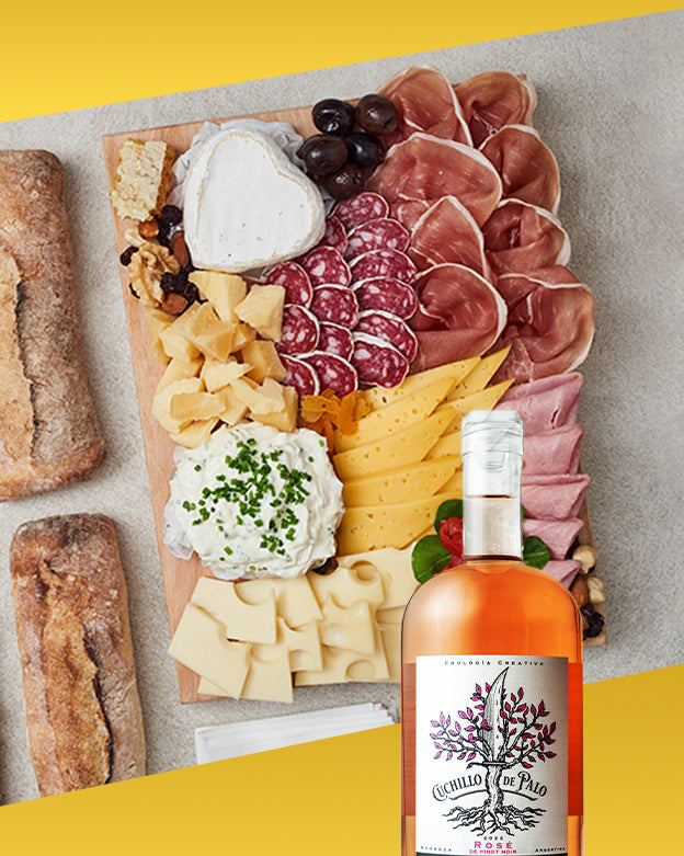 TABLA DE QUESOS Y FIAMBRES SANTI