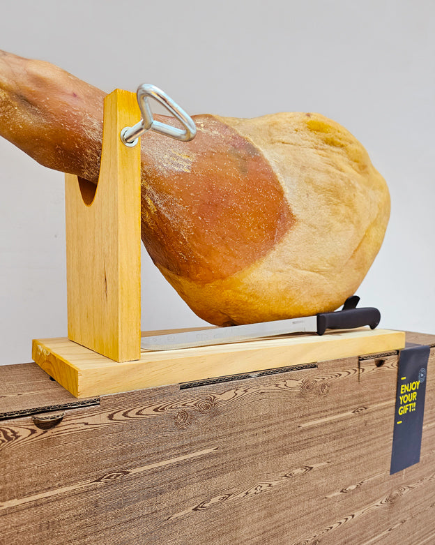 KIT COMPLETO JAMÓN SERRANO 15 MESES (sin caja)