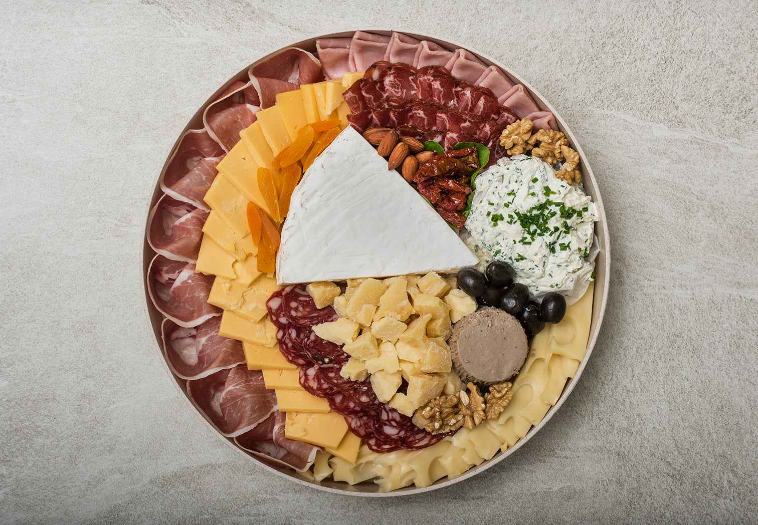 MEDIUM CHEESE AND COLD CUTS TRAY