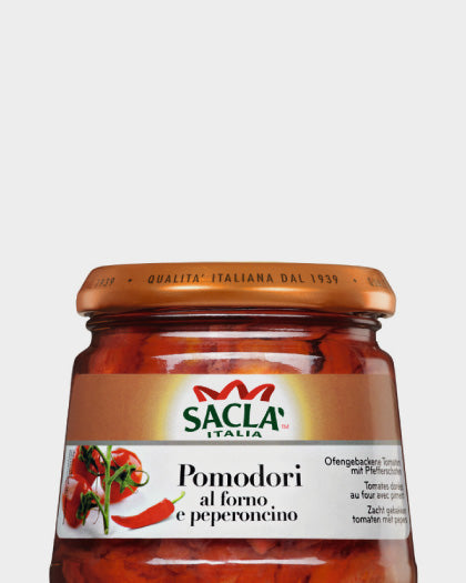 POMODORI AL FORNO CON PEPERONI SACLA 285g