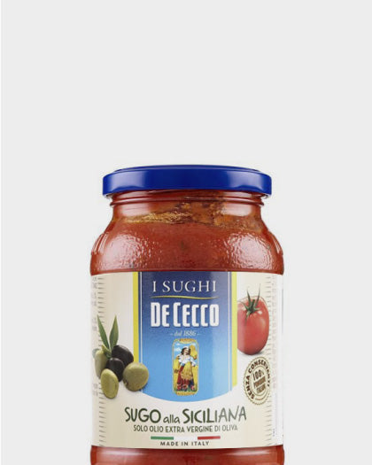 SALSA SICILIANA DE CECCO 200g