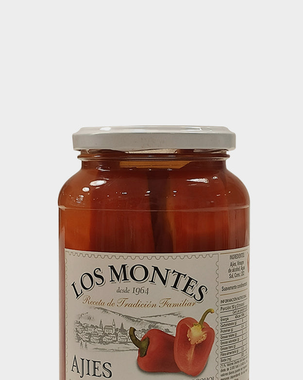 MORRONES AGRIDULCES LOS MONTES 660g