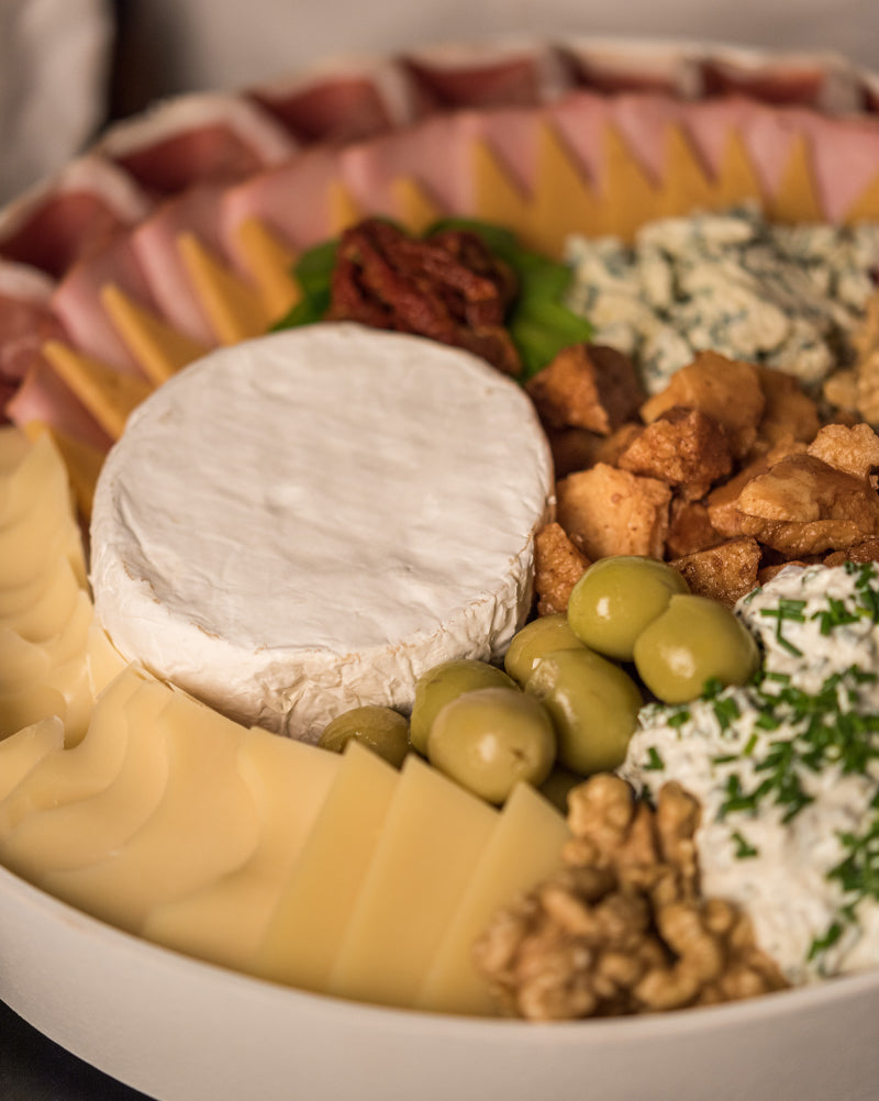 BANDEJA DE QUESOS Y FIAMBRES SANTI MEDIANA