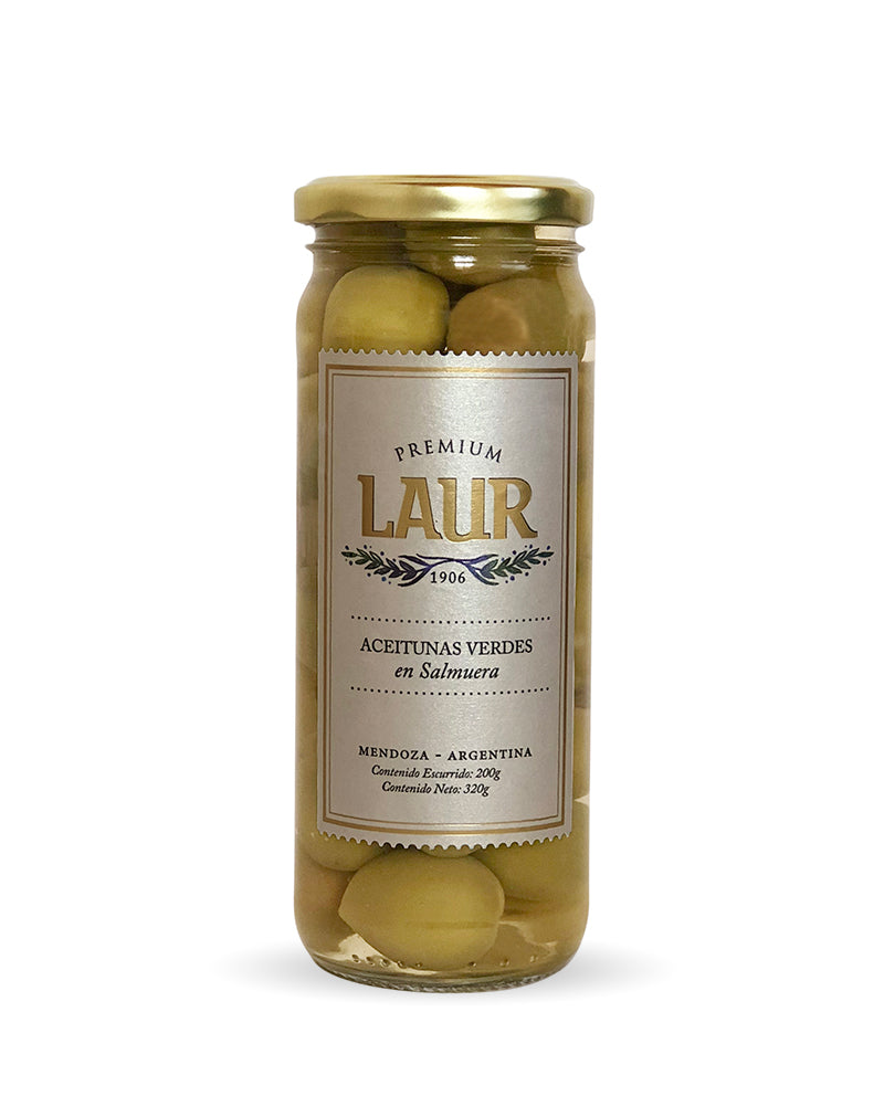 PREMIUM GREEN OLIVES 320g