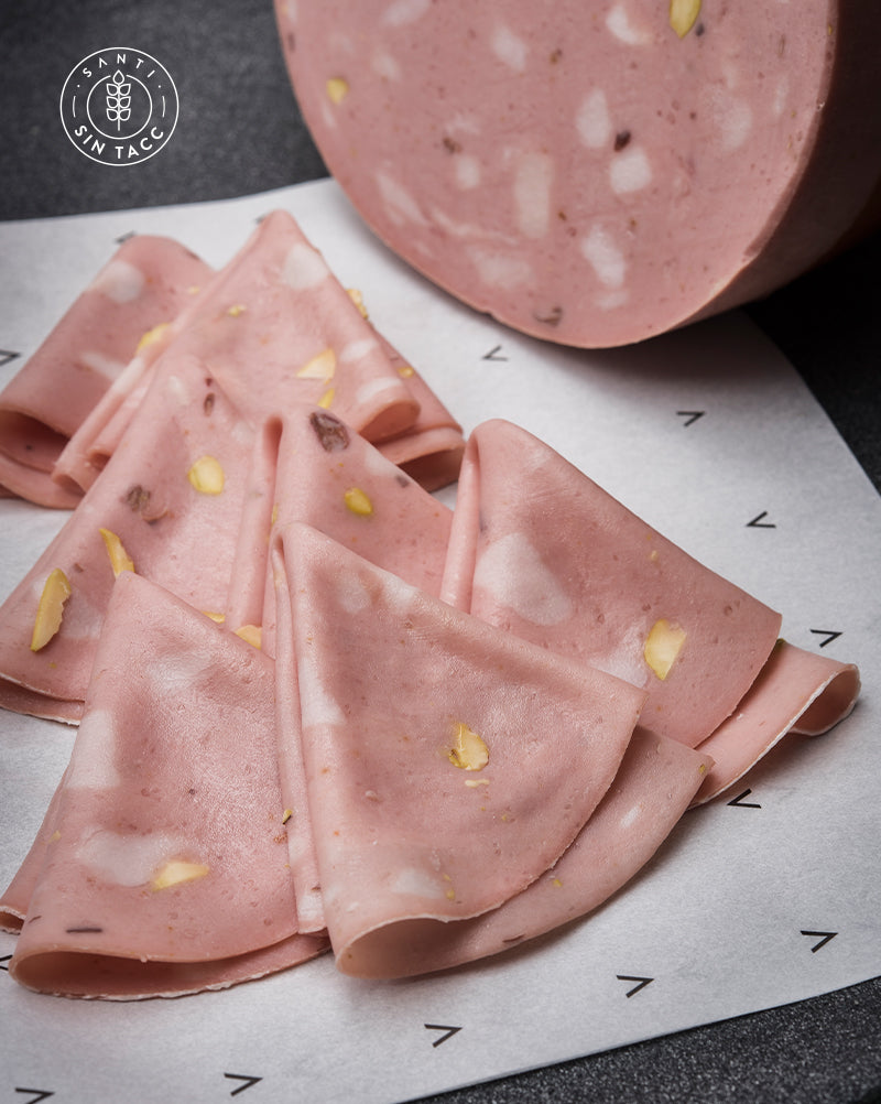 MORTADELA NACIONAL CON PISTACHIOS 150g