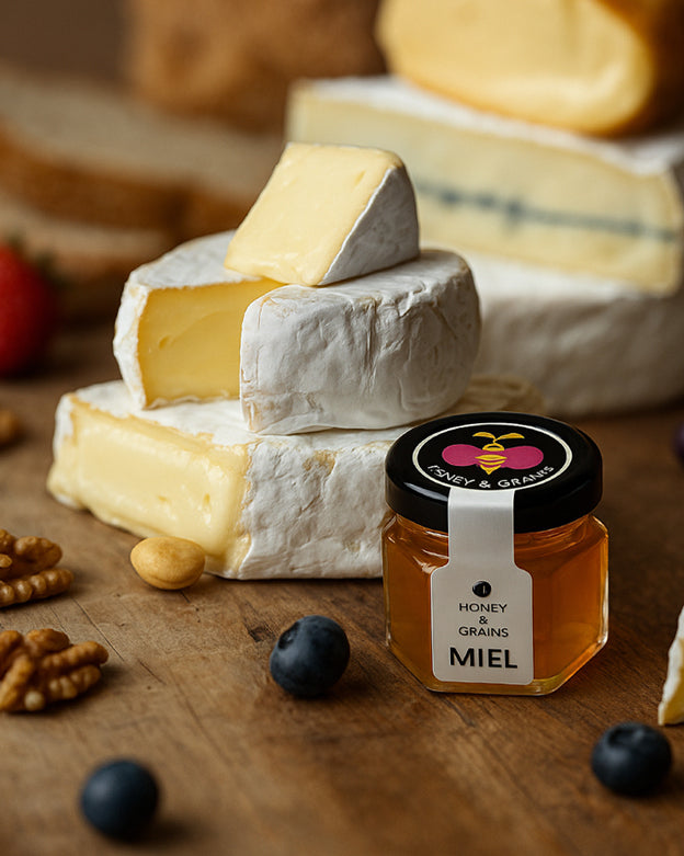 DUO BRIE / CAMEMBERT con MIEL