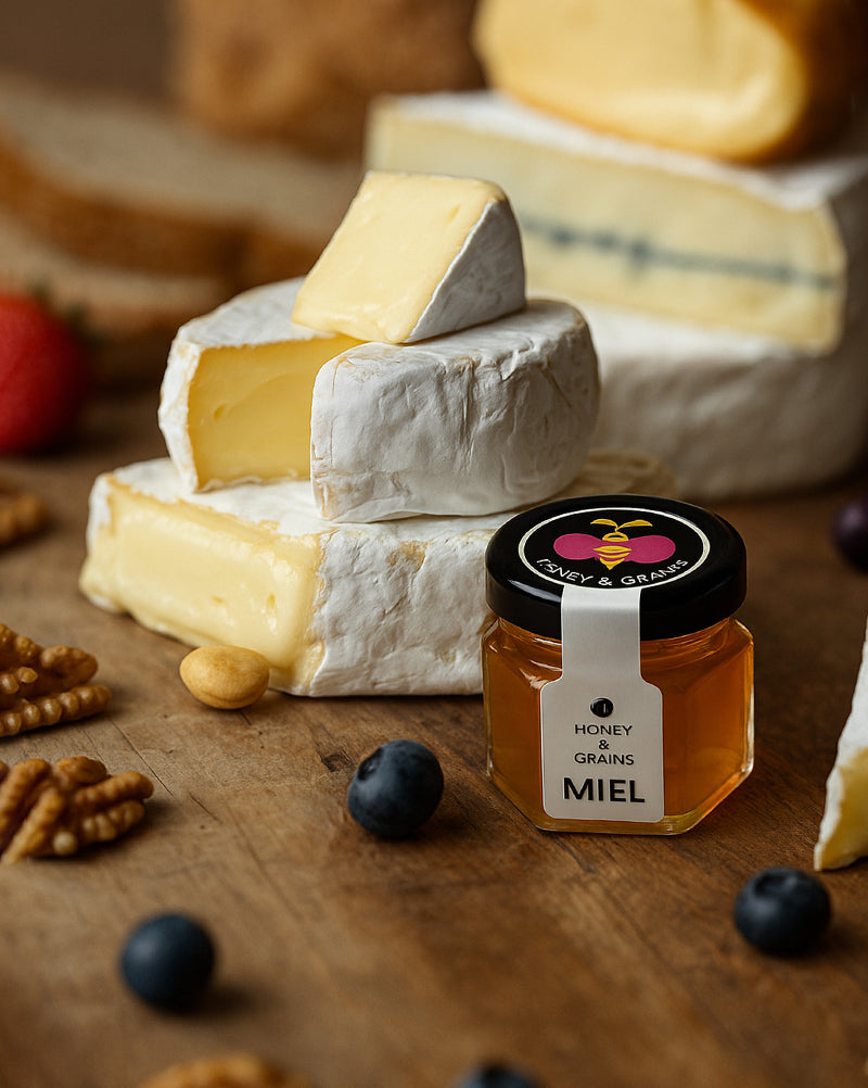 DUO BRIE / CAMEMBERT con MIEL