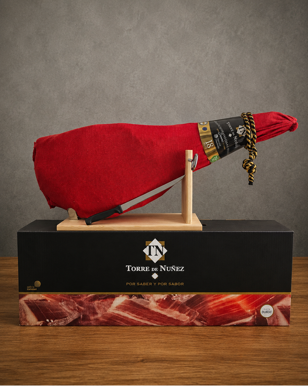 KIT JAMÓN DUROC + JAMONERA