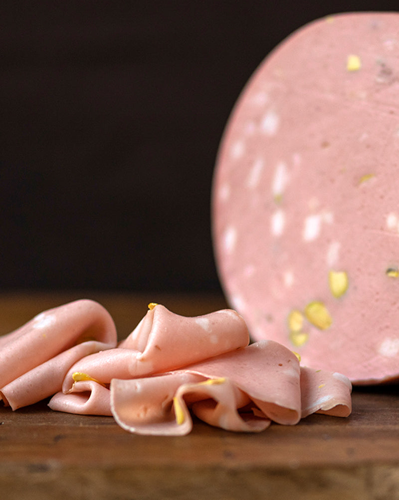 MORTADELA ITALIANA CON PISTACHIOS 150g