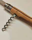 CORTAPLUMA OPINEL COUTEAU INOX N°10 CON SACACORCHOS