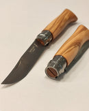 CORTAPLUMA OPINEL INOX N°8 MANGO OLIVO