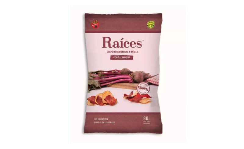 REMOLACHA Y BATATA FRITAS 80g